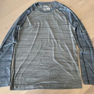 Adidas Gray Ultimate Long Sleeve T Shirt